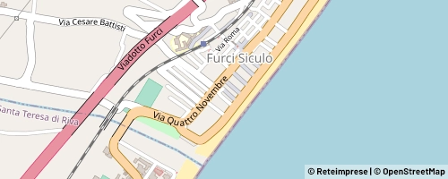 Mappa Furci Siculo