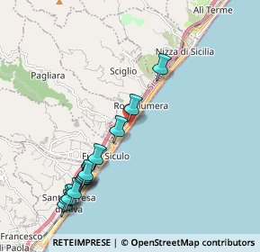 Mappa Via Casazza, 98027 Roccalumera ME, Italia (2.50833)