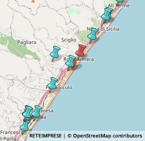 Mappa Via Casazza, 98027 Roccalumera ME, Italia (2.88833)