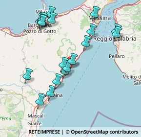 Mappa Via Casazza, 98027 Roccalumera ME, Italia (18.6935)