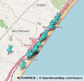 Mappa Via Mazzullo, 98027 Roccalumera ME, Italia (0.878)