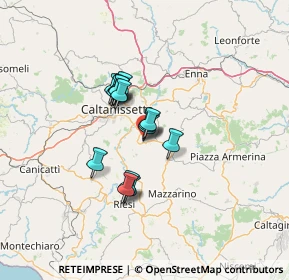 Mappa Via Roma, 94016 Pietraperzia EN, Italia (10.09467)