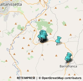 Mappa Via Roma, 94016 Pietraperzia EN, Italia (1.9085)