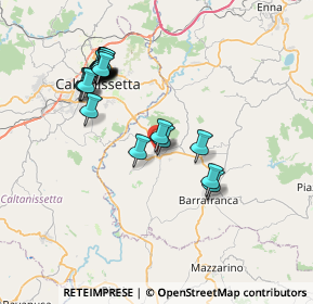 Mappa Contrada Santa Lucia, 94016 Pietraperzia EN, Italia (8.246)