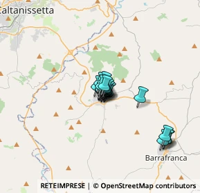 Mappa Contrada Santa Lucia, 94016 Pietraperzia EN, Italia (1.9235)