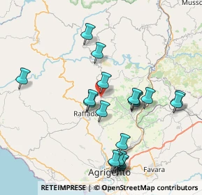 Mappa Contrada, 92020 Santa Elisabetta AG, Italia (9.2345)