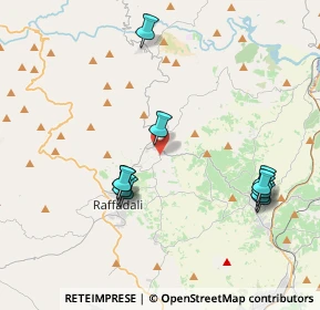 Mappa Contrada, 92020 Santa Elisabetta AG, Italia (5.04333)