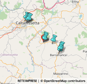 Mappa Corso Vittorio Emanuele, 94016 Pietraperzia EN, Italia (6.63333)