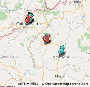 Mappa Via Ronchi, 94016 Pietraperzia EN, Italia (7.242)