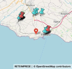 Mappa Zona ind.le modica pozzallo contrada fargione, 97016 Pozzallo RG, Italia (8.38)