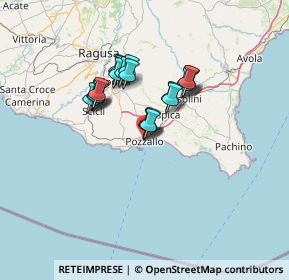 Mappa Via Giuseppe Garibaldi, 97016 Pozzallo RG, Italia (11.593)