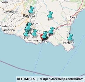 Mappa Via Giuseppe Garibaldi, 97016 Pozzallo RG, Italia (10.77385)