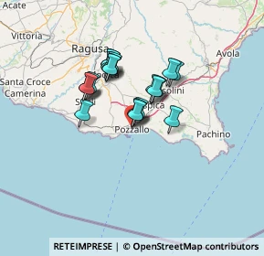 Mappa Via Giuseppe Garibaldi, 97016 Pozzallo RG, Italia (11.1895)