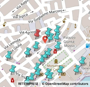 Mappa Via Giuseppe Garibaldi, 97016 Pozzallo RG, Italia (0.064)