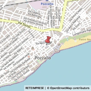 Mappa Via Garibaldi, 71, 97016 Pozzallo, Ragusa (Sicilia)