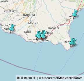 Mappa Via Enrico Giunta, 97016 Pozzallo RG, Italia (25.92)