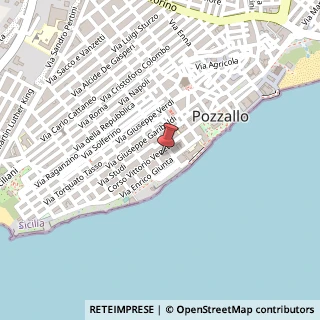 Mappa Corso Vittorio Veneto, 45, 97016 Pozzallo, Ragusa (Sicilia)