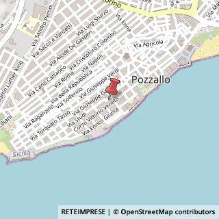 Mappa Corso Vittorio Veneto, 64, 97016 Pozzallo, Ragusa (Sicilia)