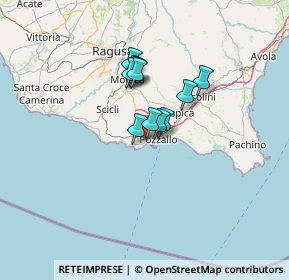 Mappa Contrada Fargione, 97015 Modica RG, Italia (9.59545)