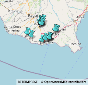 Mappa Viale Delle Industrie, 97010 Modica RG, Italia (9.9965)