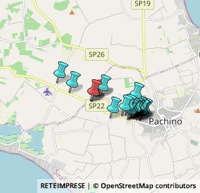 Mappa Strada Coste Santo Ippolito, 96018 Pachino SR, Italia (1.50385)