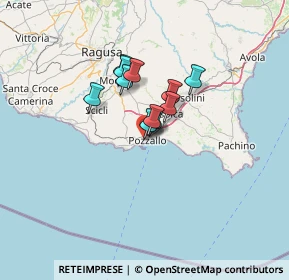 Mappa Via Aurelio Saffi, 97016 Pozzallo RG, Italia (9.23909)