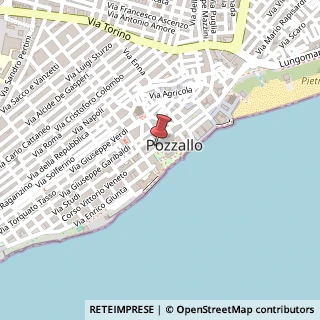 Mappa Corso Vittorio Veneto, 22, 97016 Pozzallo, Ragusa (Sicilia)