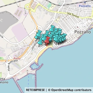 Mappa Largo Vespri Siciliani, 97016 Pozzallo RG, Italia (0.23077)
