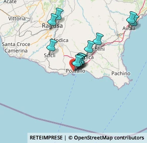 Mappa Via Largo Vespri Siciliani, 97016 Pozzallo RG, Italia (13.40833)