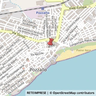 Mappa Via Guglielmo Marconi, 16, 97016 Pozzallo, Ragusa (Sicilia)