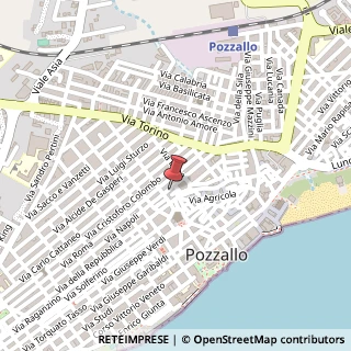Mappa Via Napoli, 37, 97016 Pozzallo, Ragusa (Sicilia)
