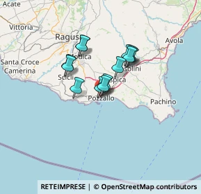Mappa Via Messina, 97016 Pozzallo RG, Italia (10.43846)