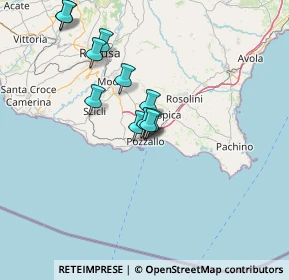 Mappa Via Luigi Einaudi, 97016 Pozzallo RG, Italia (13.38909)