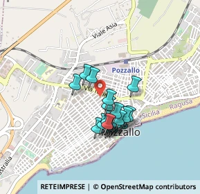 Mappa Via Luigi Einaudi, 97016 Pozzallo RG, Italia (0.3715)