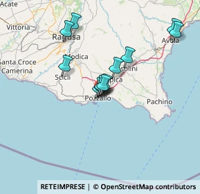 Mappa Lungomare Pietre Nere, 97016 Pozzallo RG, Italia (12.5775)