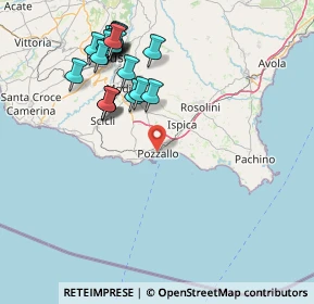 Mappa 97016 Pozzallo RG, Italia (19.5005)