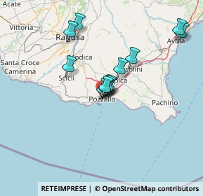 Mappa 97016 Pozzallo RG, Italia (12.695)