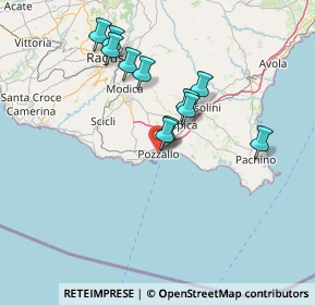 Mappa 97016 Pozzallo RG, Italia (14.40364)