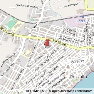 Mappa Via Bixio, 78, 97016 Pozzallo, Ragusa (Sicilia)