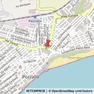 Mappa Via dell'Arno, 341, 97016 Pozzallo, Ragusa (Sicilia)