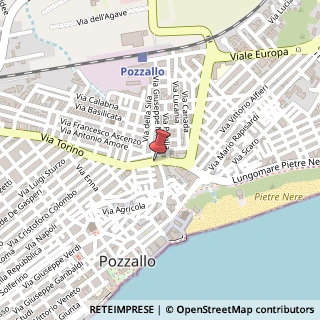 Mappa Piazza Senia, 41, 97016 Pozzallo, Ragusa (Sicilia)