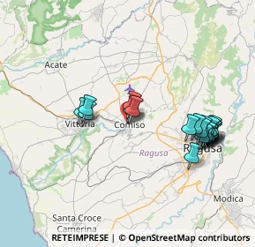 Mappa Via Giovanni Giolitti, 97013 Comiso RG, Italia (8.489)