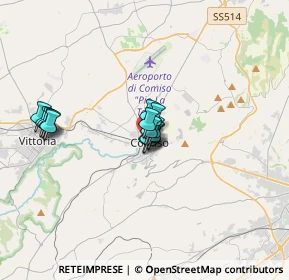 Mappa Via Patrice E.lumumba, 97013 Comiso RG, Italia (3.09533)