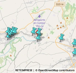 Mappa Via Patrice E.lumumba, 97013 Comiso RG, Italia (5.53769)