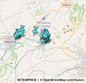 Mappa Via Tolomeo, 97013 Comiso RG, Italia (2.8575)