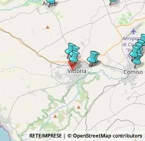 Mappa 97019 Vittoria RG, Italia (5.32583)