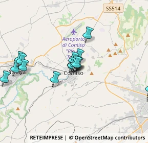 Mappa Viale della Resistenza, 97013 Comiso RG, Italia (3.46438)