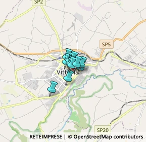 Mappa Via N. Bixio, 97019 Vittoria RG, Italia (0.56364)