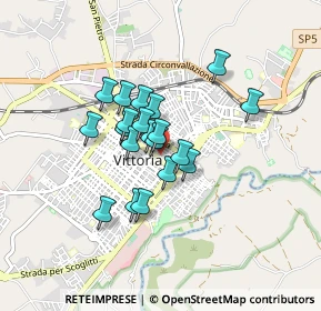 Mappa Via N. Bixio, 97019 Vittoria RG, Italia (0.67)
