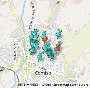 Mappa Via Blaise Pascal, 97013 Comiso RG, Italia (0.333)